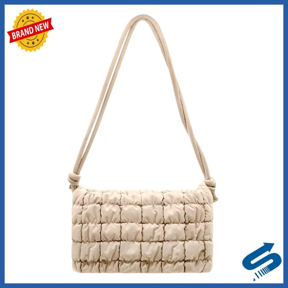 Small Waterproof Hobo Shoulder Bag with Adjustable Strap, Magnetic Closure